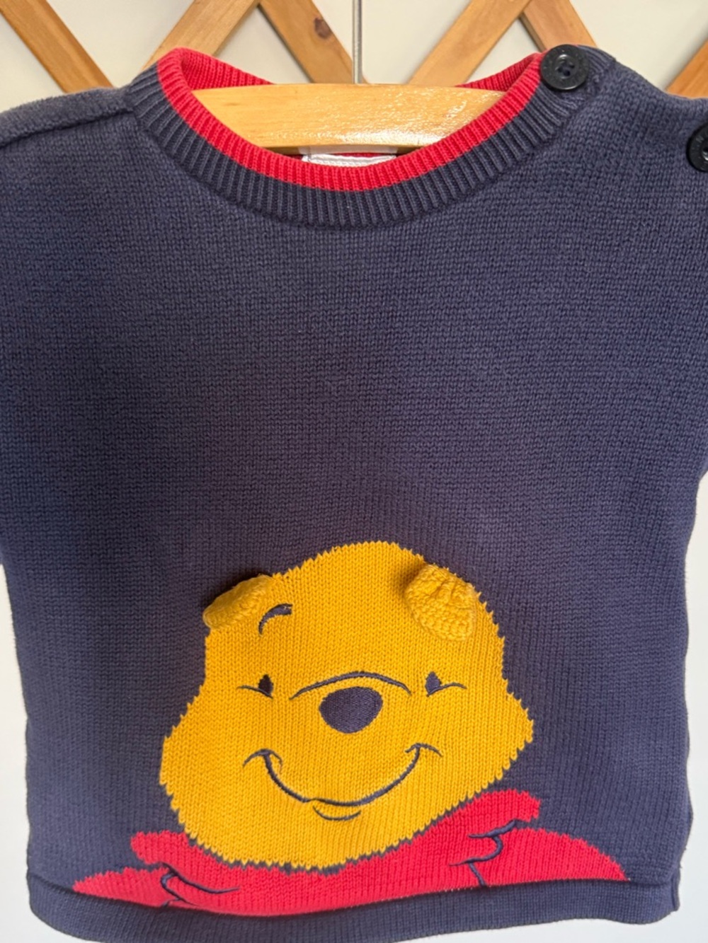 Vintage Disney Store Pooh Sweater - Picture 2 of 3